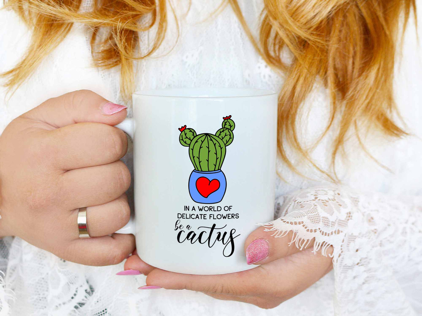 Be a Cactus Coffee Mug