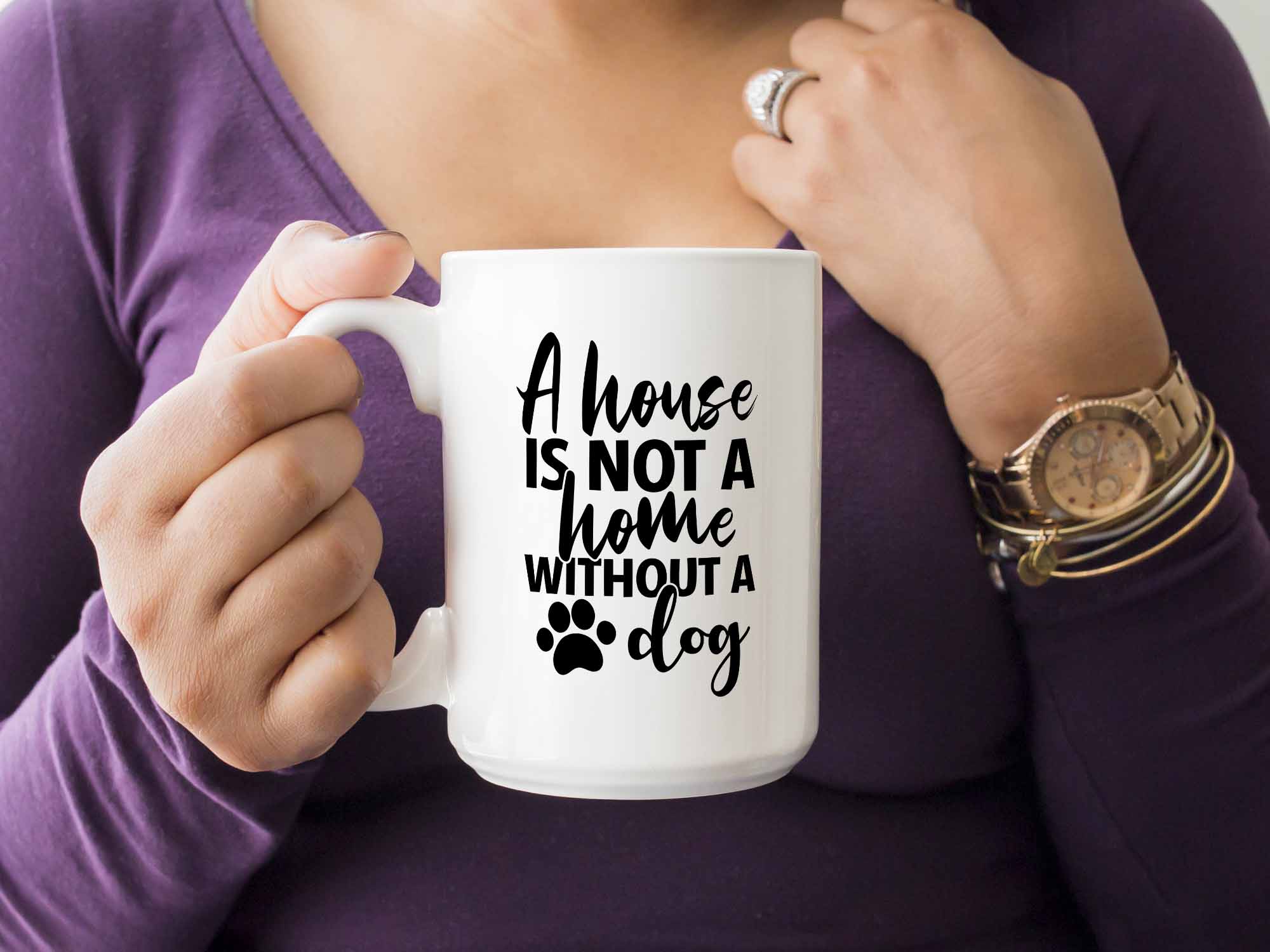 Without a Dog Coffee Mug