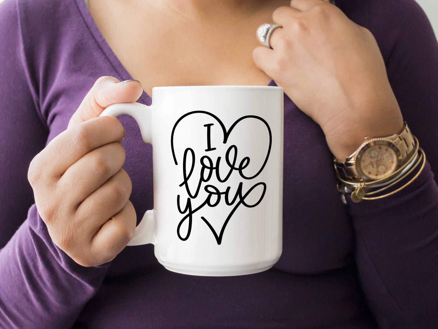 I Love You Coffee Mug