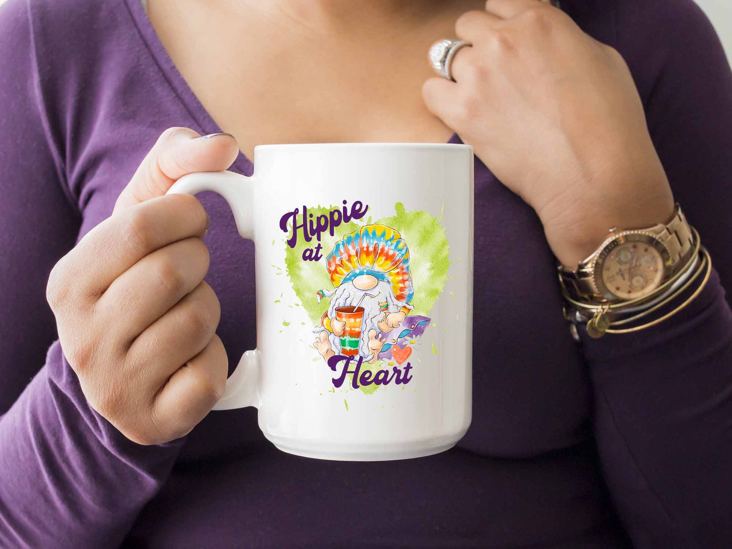 Hippie at Heart Coffee Mug