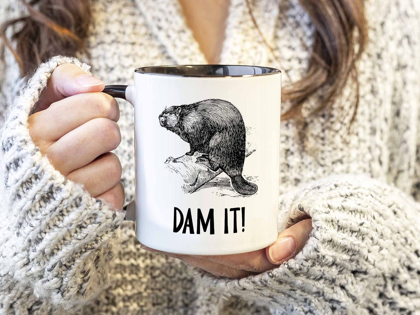 Dam It Beaver Coffee Mug