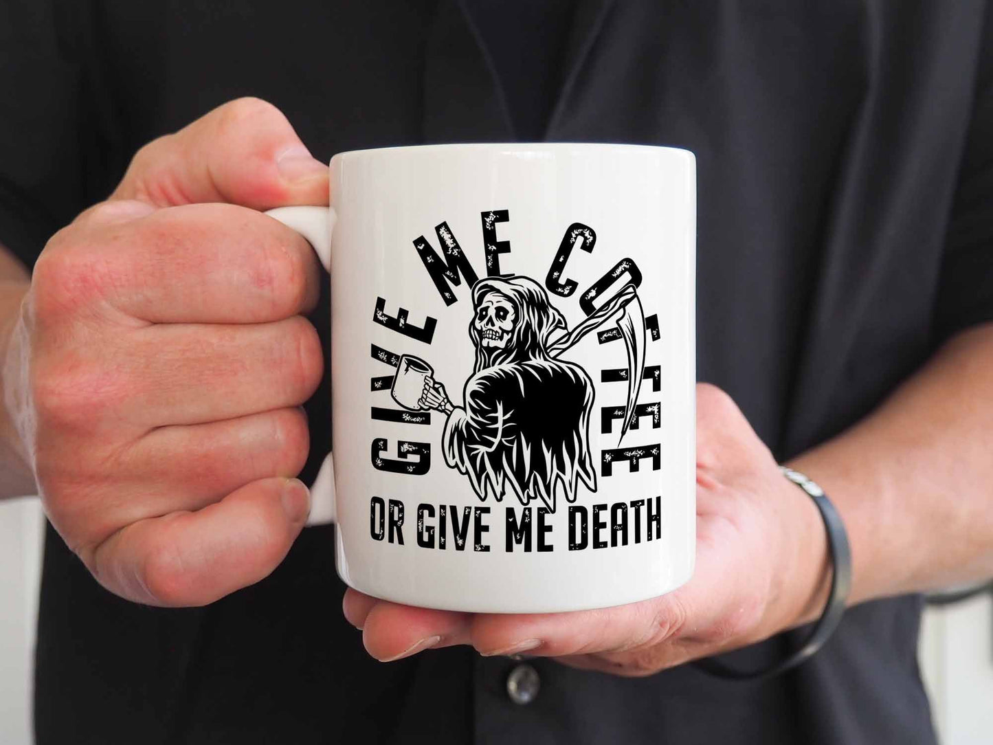 Coffee or Death Coffee Mug