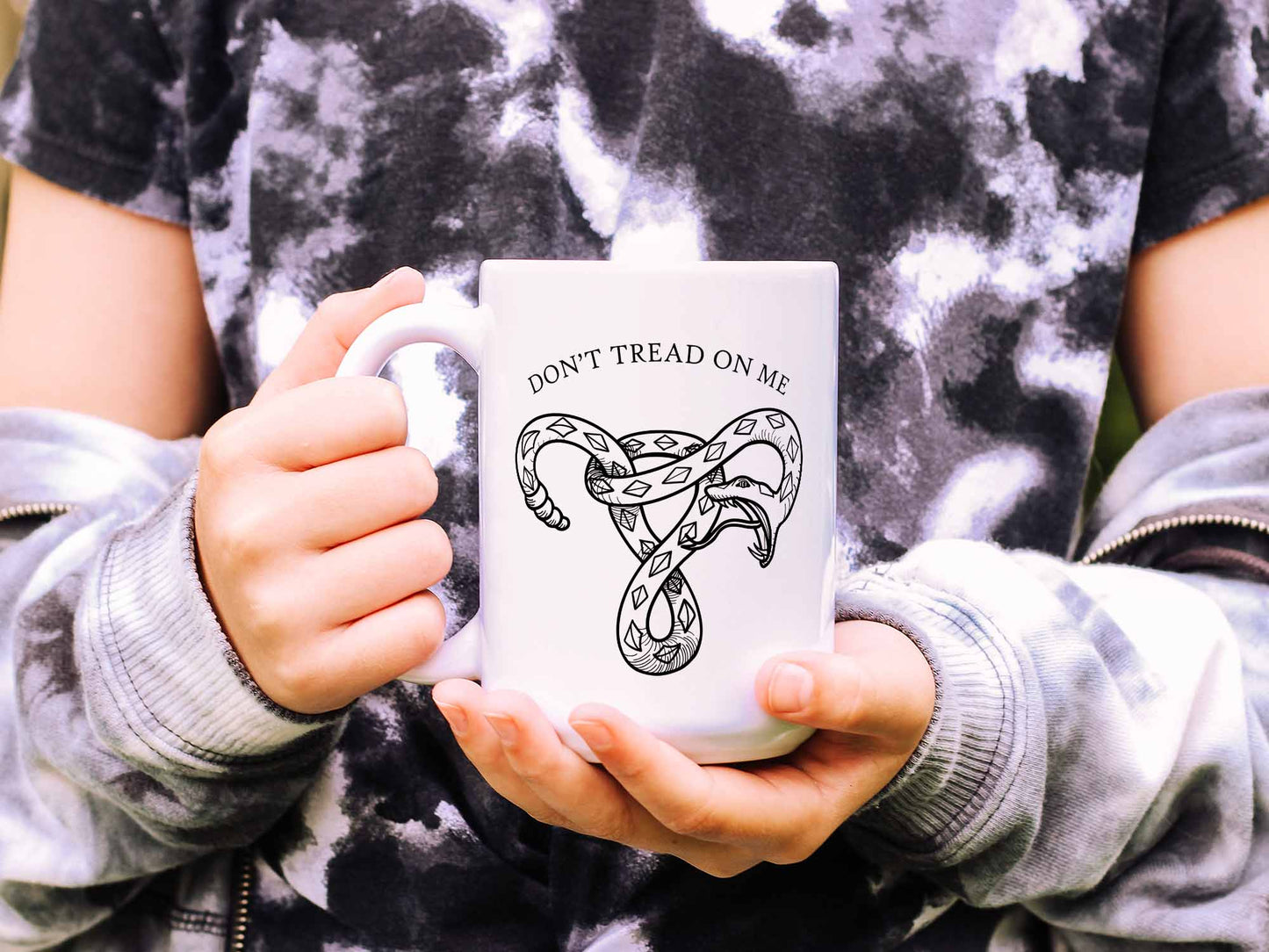 Don't Tread Uterus Coffee Mug