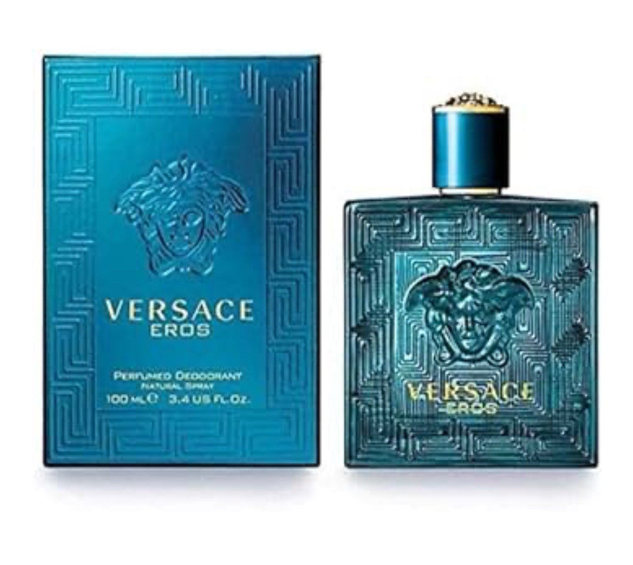 Versace Eros Men Eau De Toilette Spray 3.4 Fl Oz