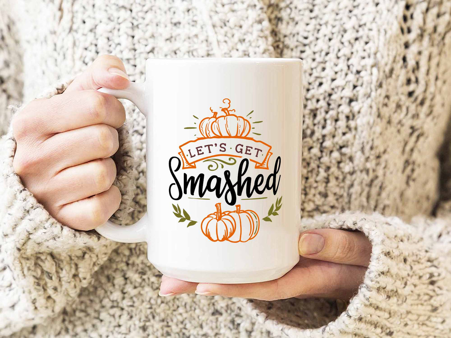 Get Smashed Pumpkin Coffee Mug