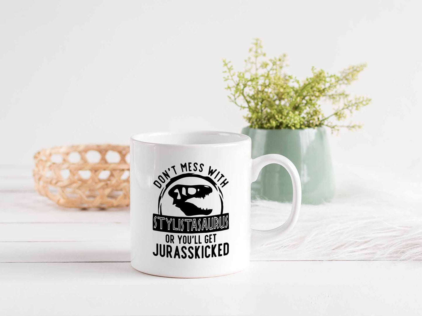 Stylistasaurus Coffee Mug