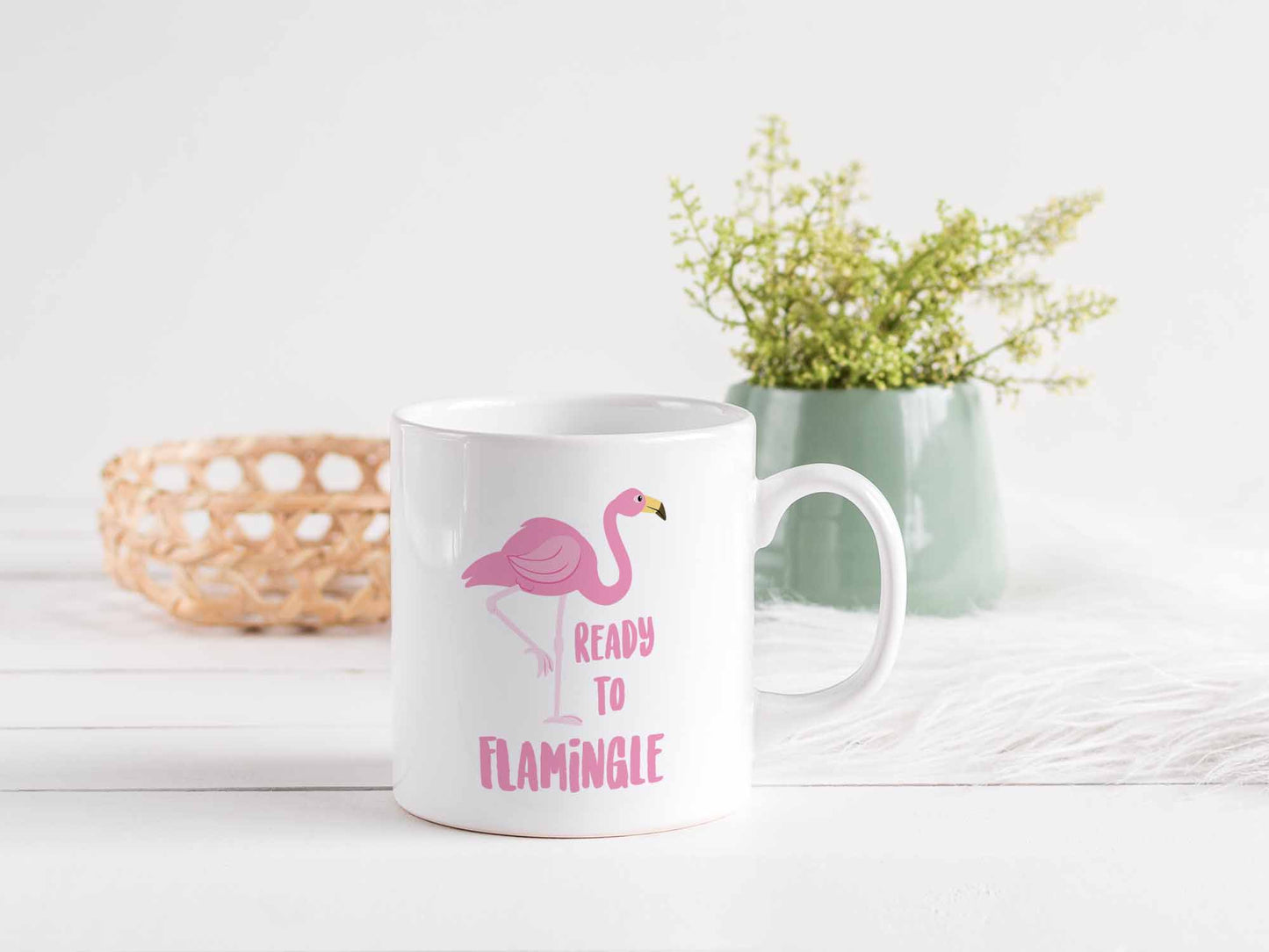 Ready to Flamingle Coffee Mug