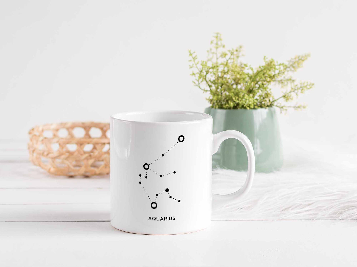 Aquarius Constellation Coffee Mug