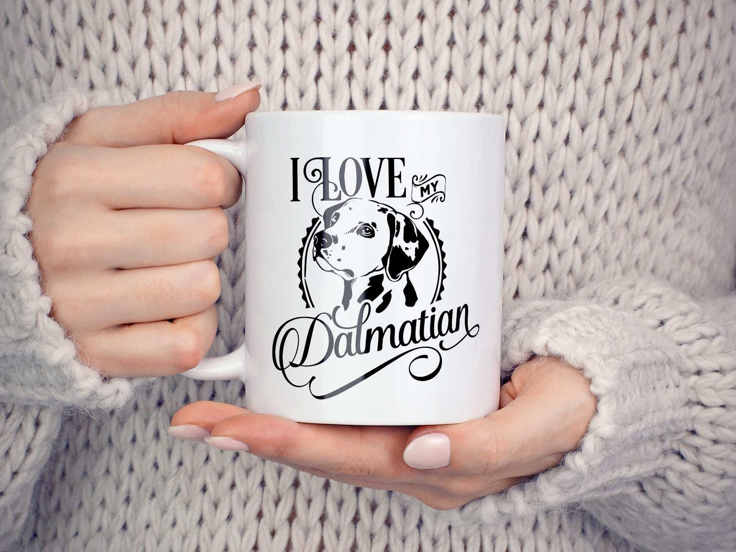 I Love My Dalmatian Coffee Mug