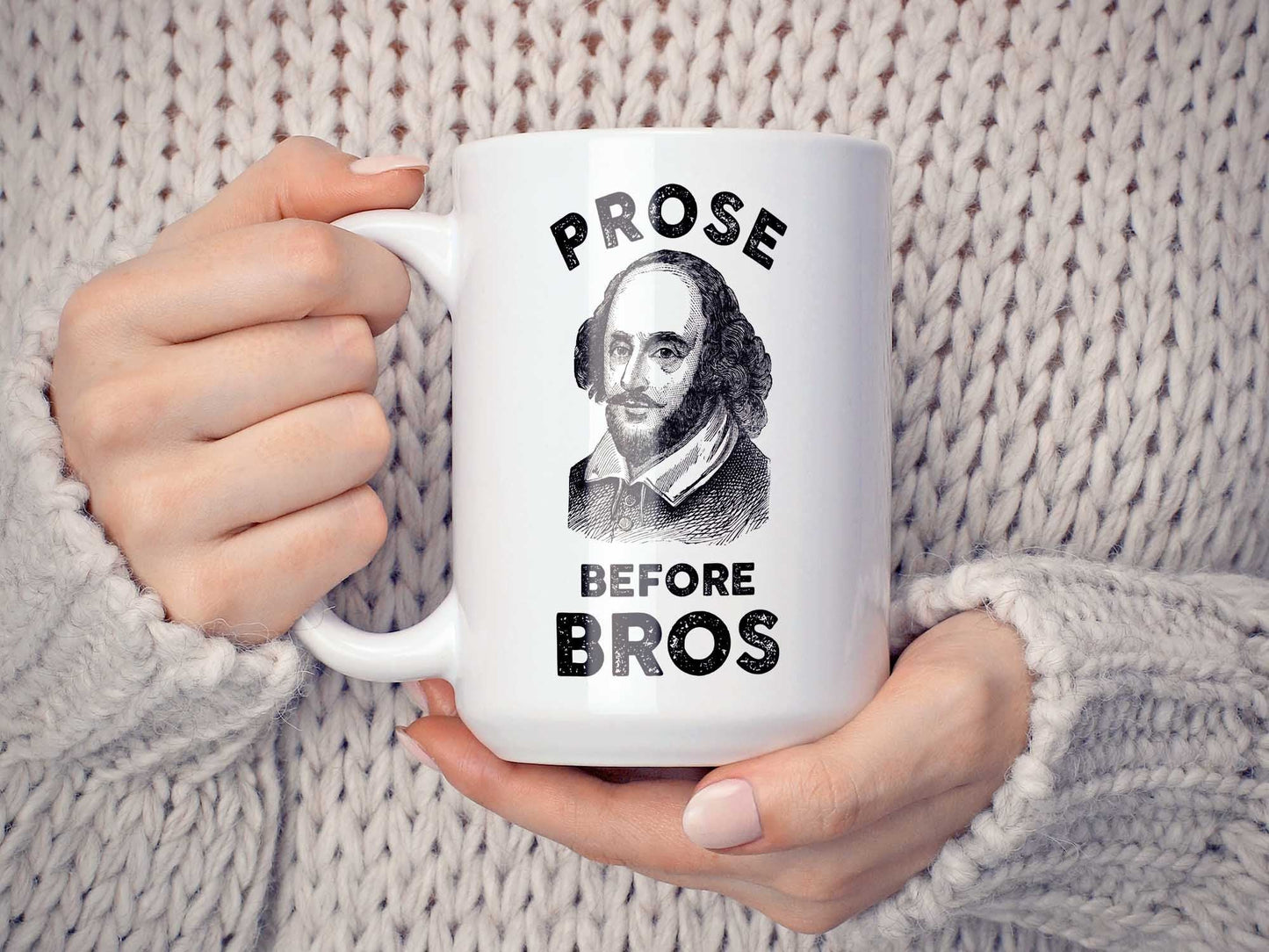 Prose Before Bros Coffee Mug