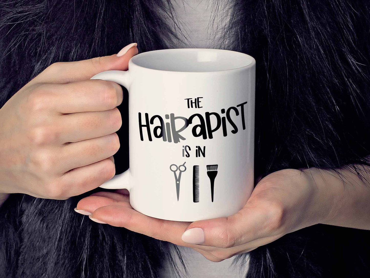 The Hairapist Is In Coffee Mug