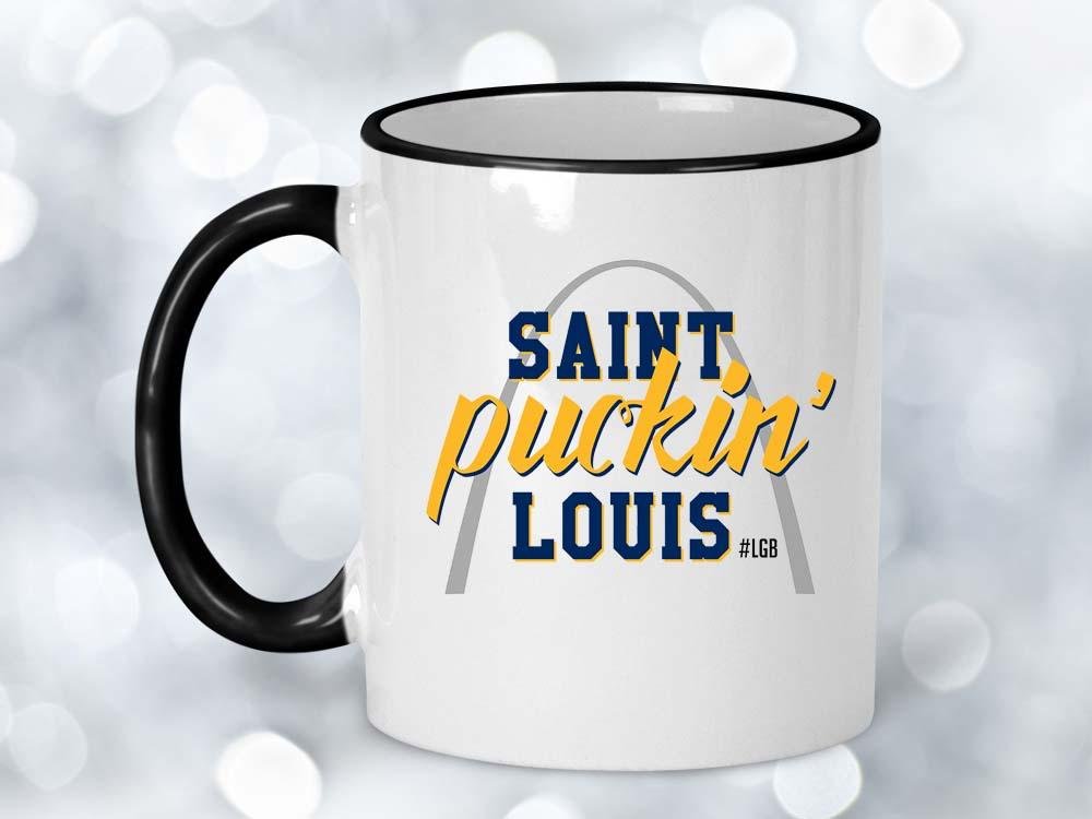 Saint Puckin' Louis Coffee Mug