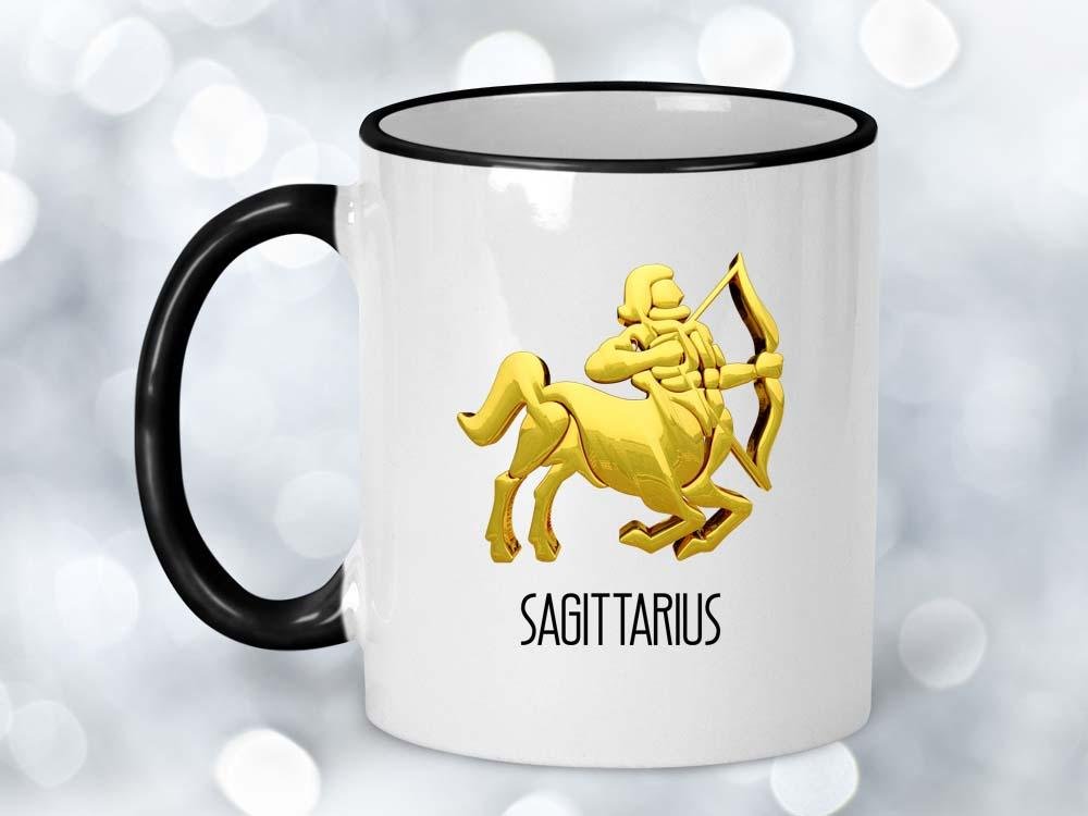 Sagittarius Gold Coffee Mug