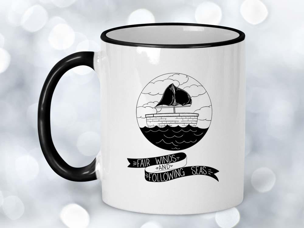 Fair Winds and Following Seas Coffee Mug