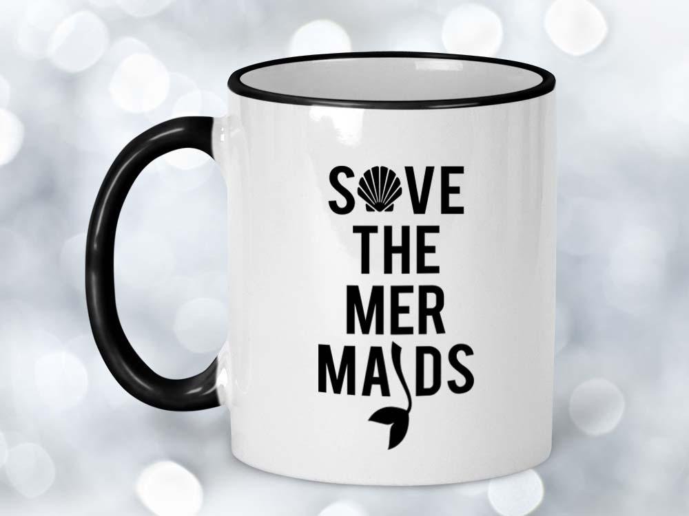 Save the Mermaids Coffee Mug