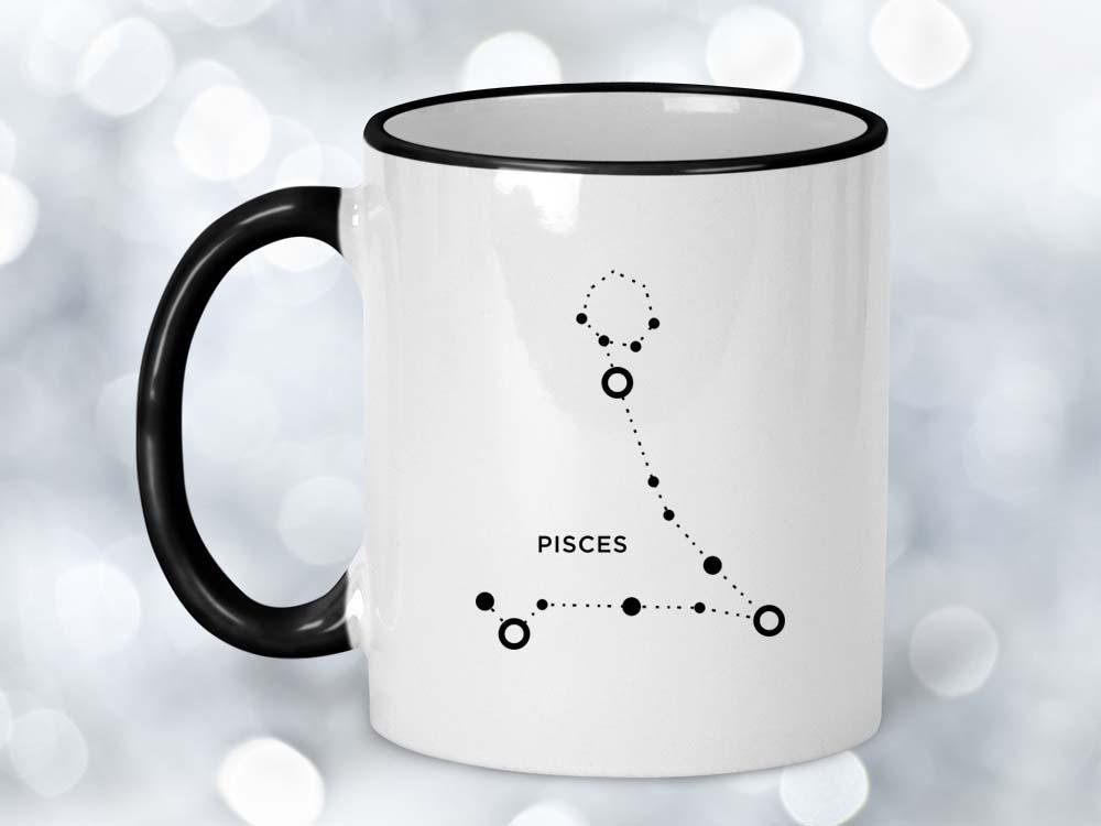 Pisces Constellation Coffee Mug