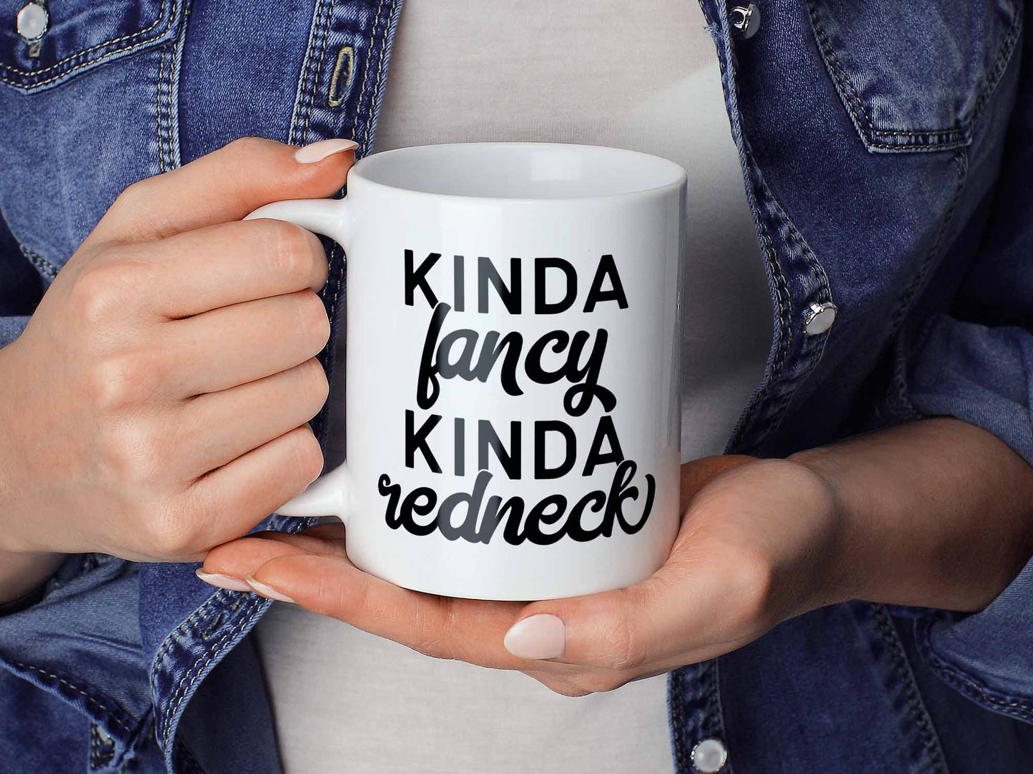 Kinda Fancy Kinda Redneck Coffee Mug