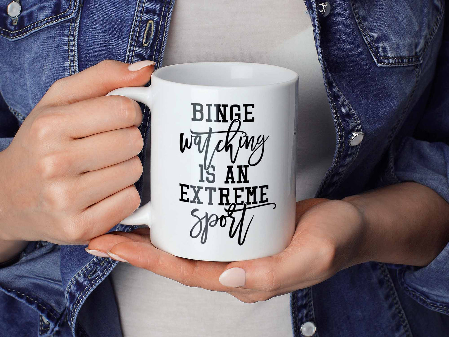 Binge Watching Coffee Mug