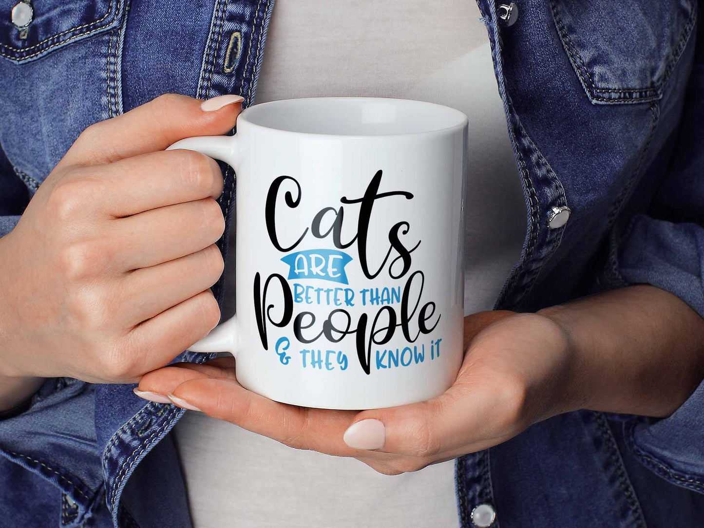 Cats Are Better Coffee Mug