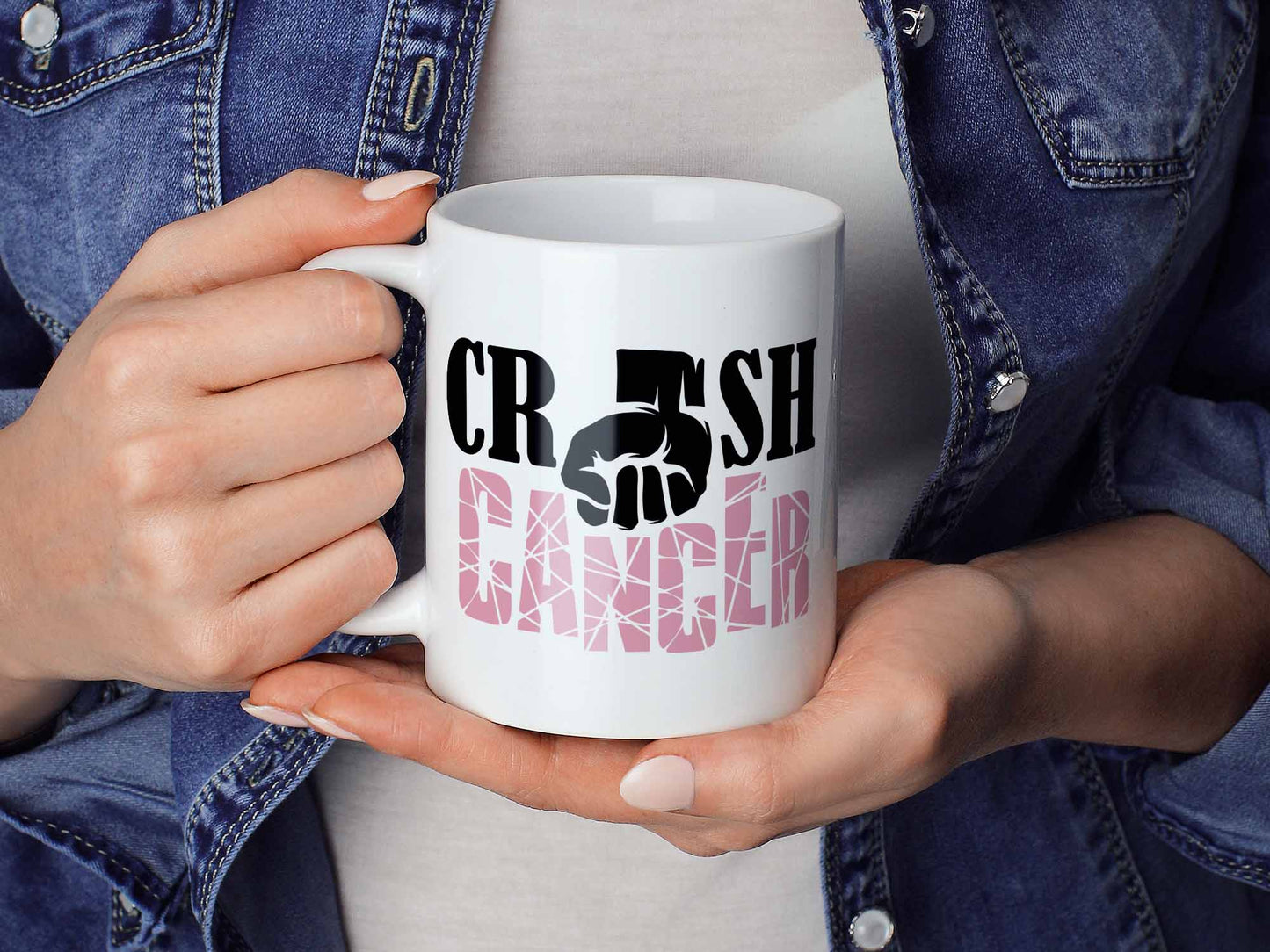 Crush Cancer Coffee Mug