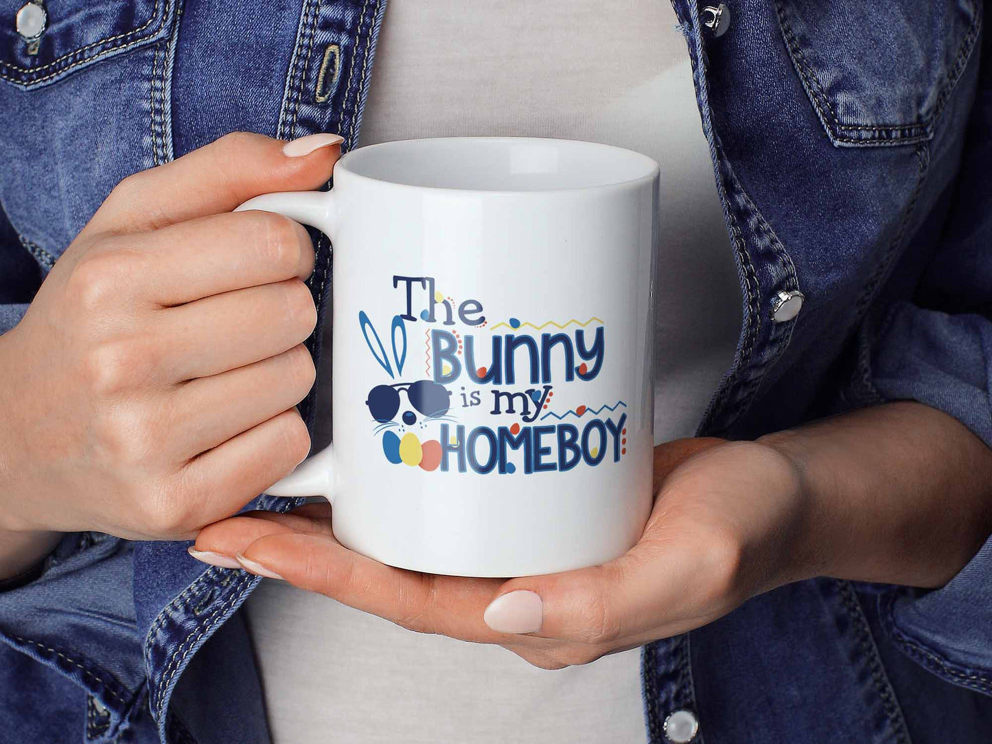 The Bunny is My Homeboy Coffee Mug