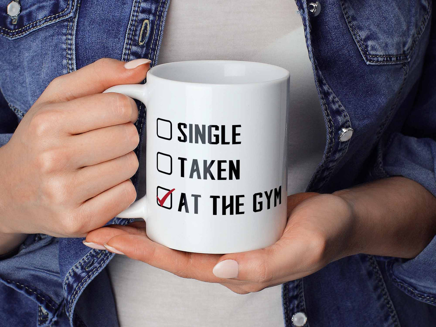 At the Gym Coffee Mug