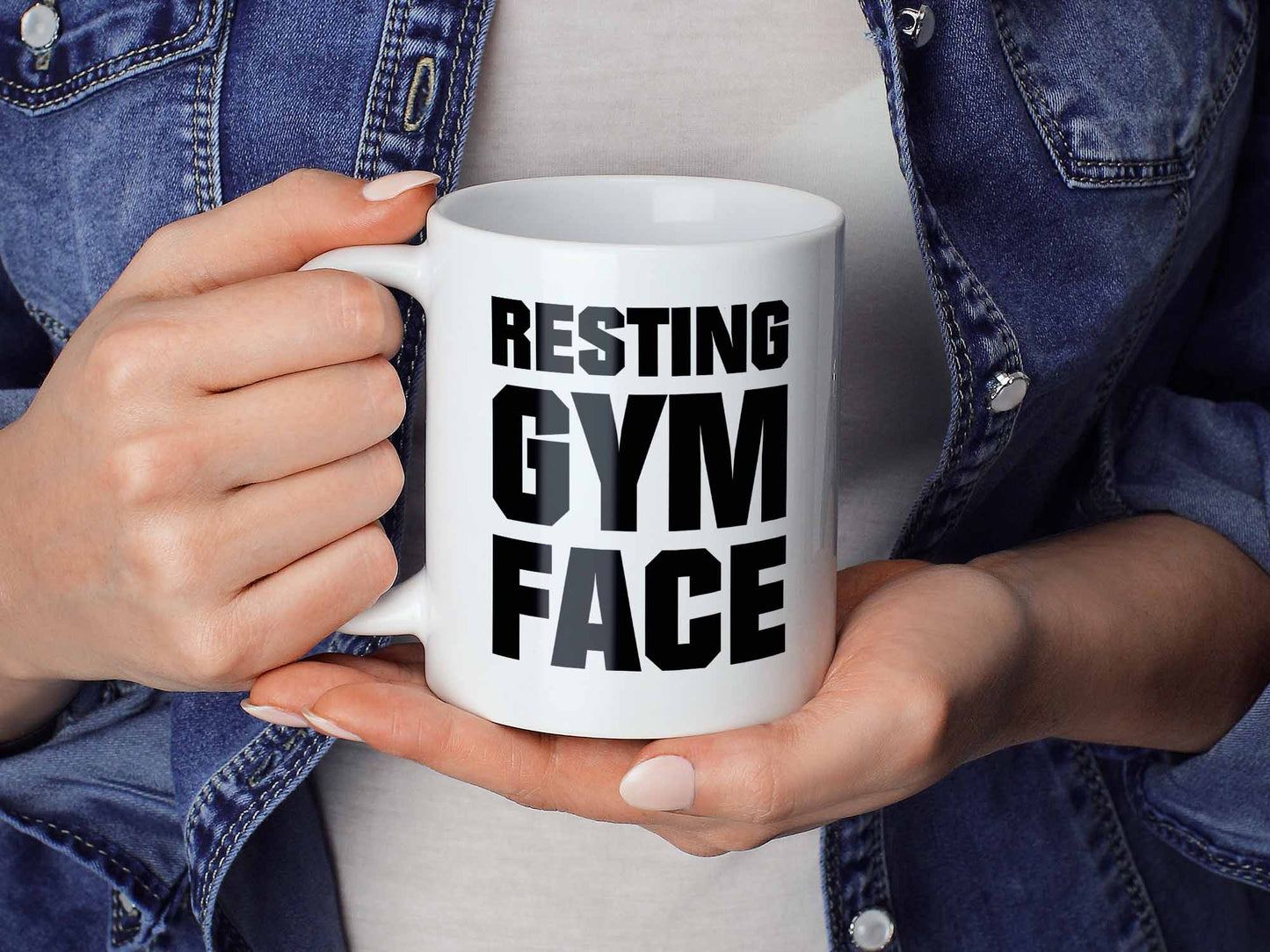 Resting Gym Face Coffee Mug