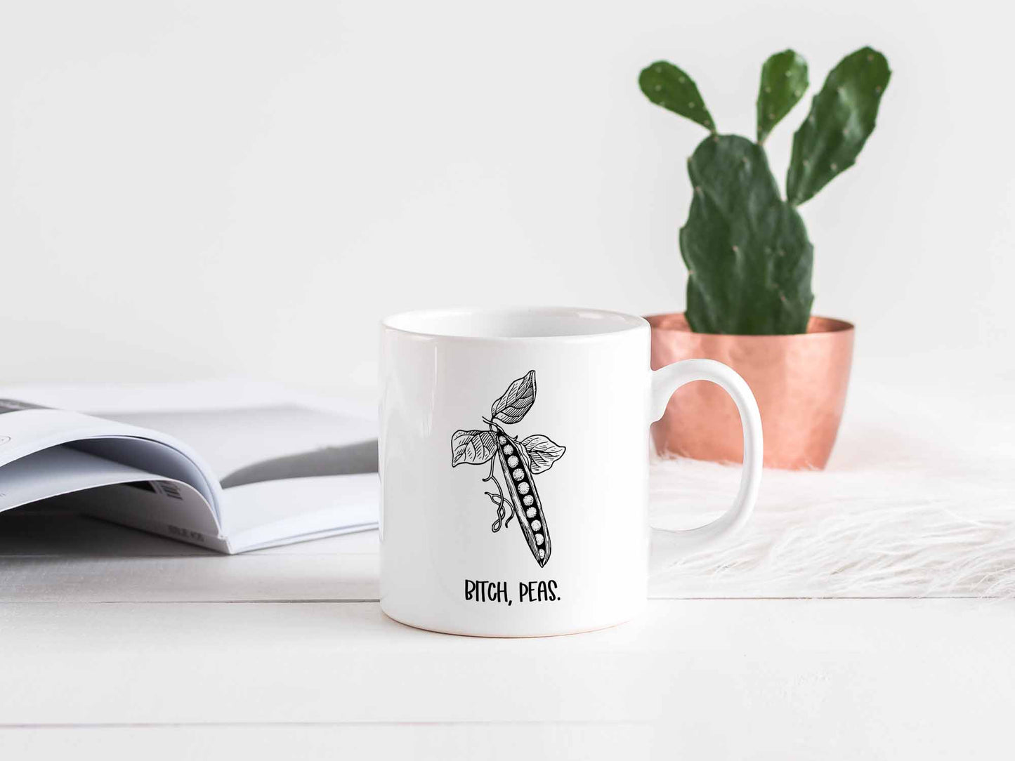 Bitch Peas Coffee Mug