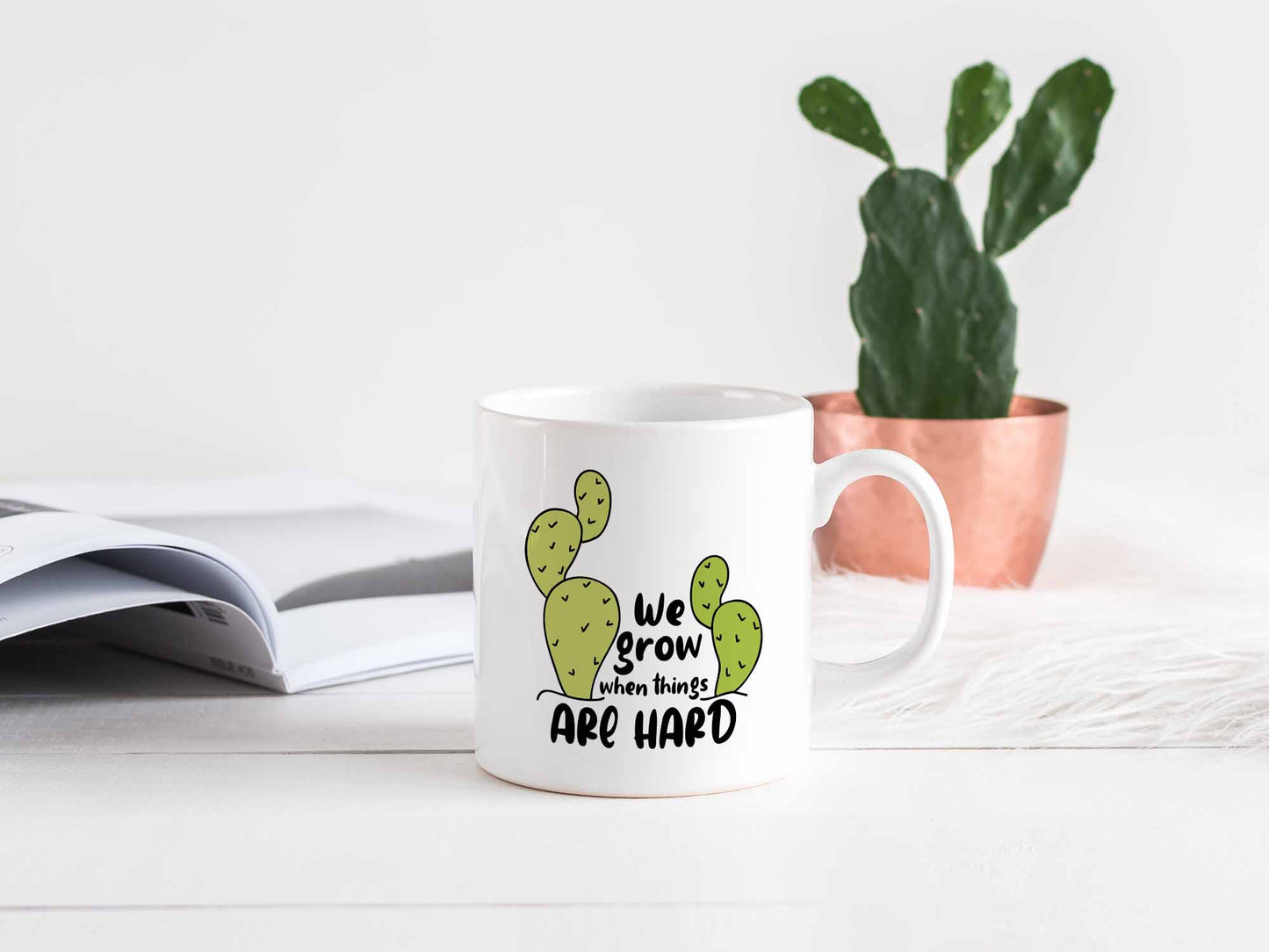 We Grow Coffee Mug