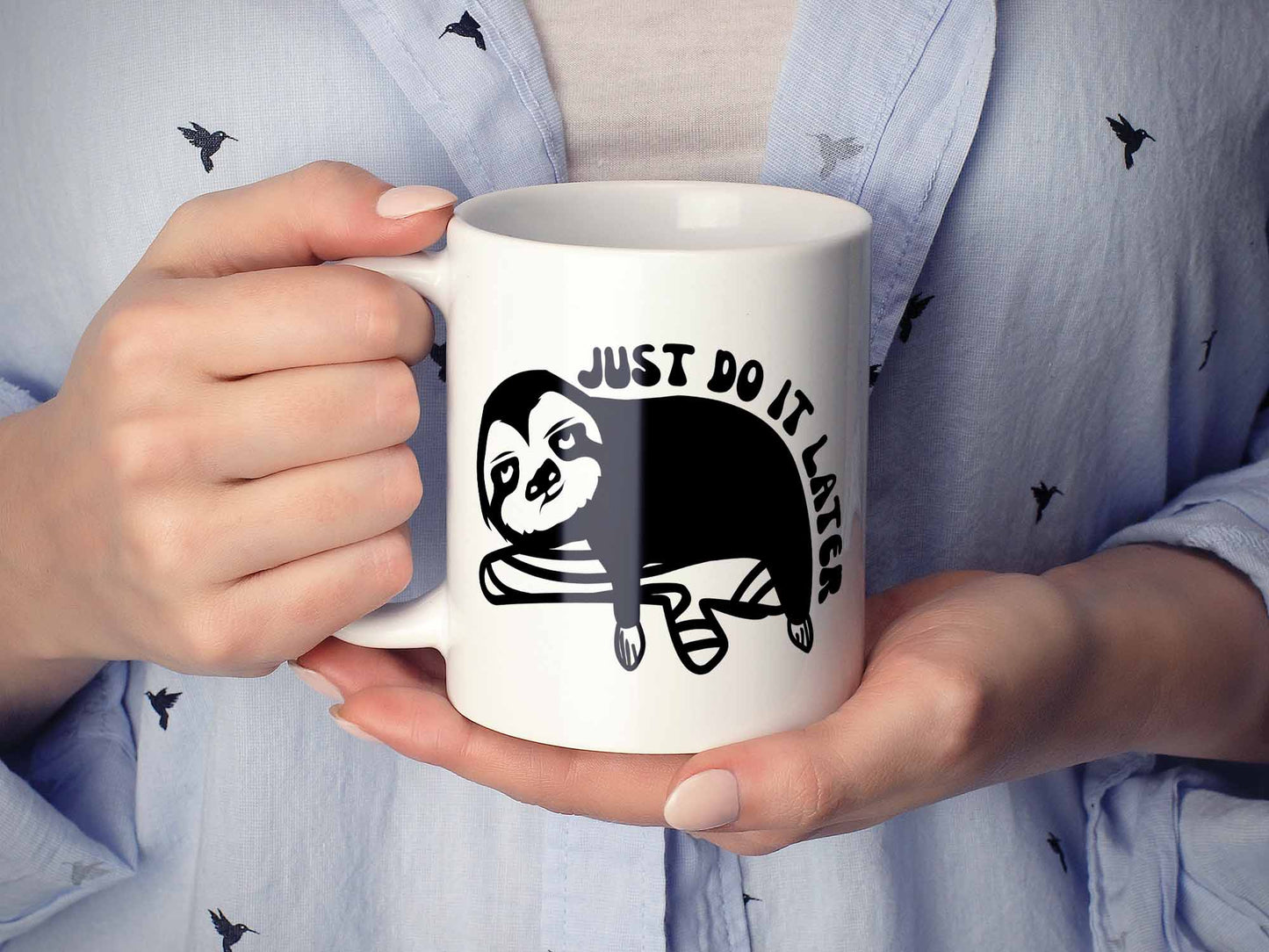 Do it Later Sloth Coffee Mug