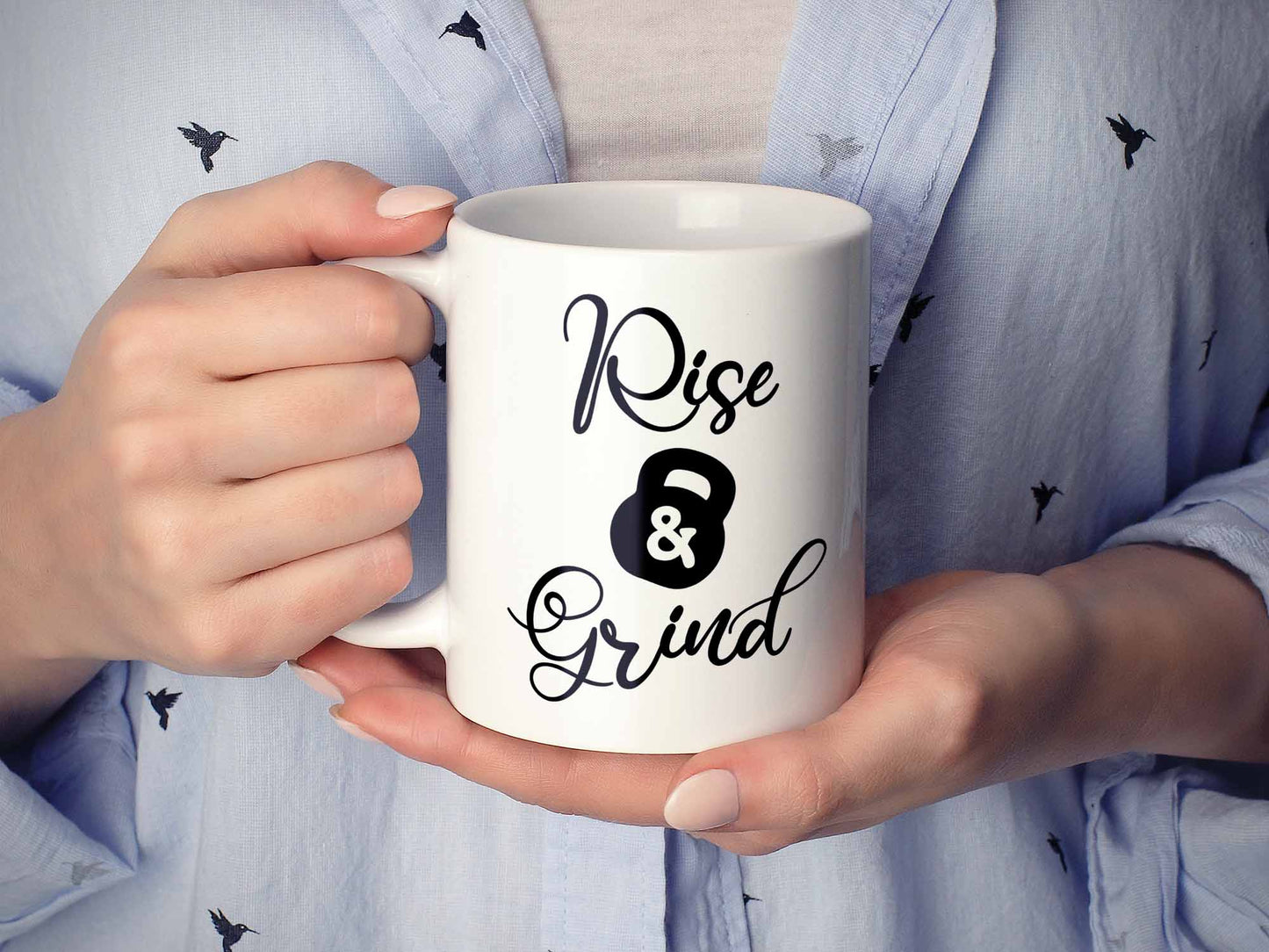 Rise and Grind Coffee Mug