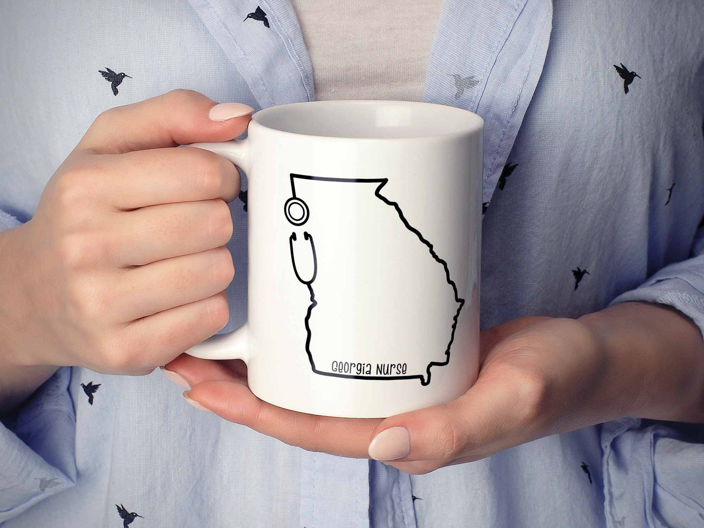 Georgia Nurse Coffee Mug