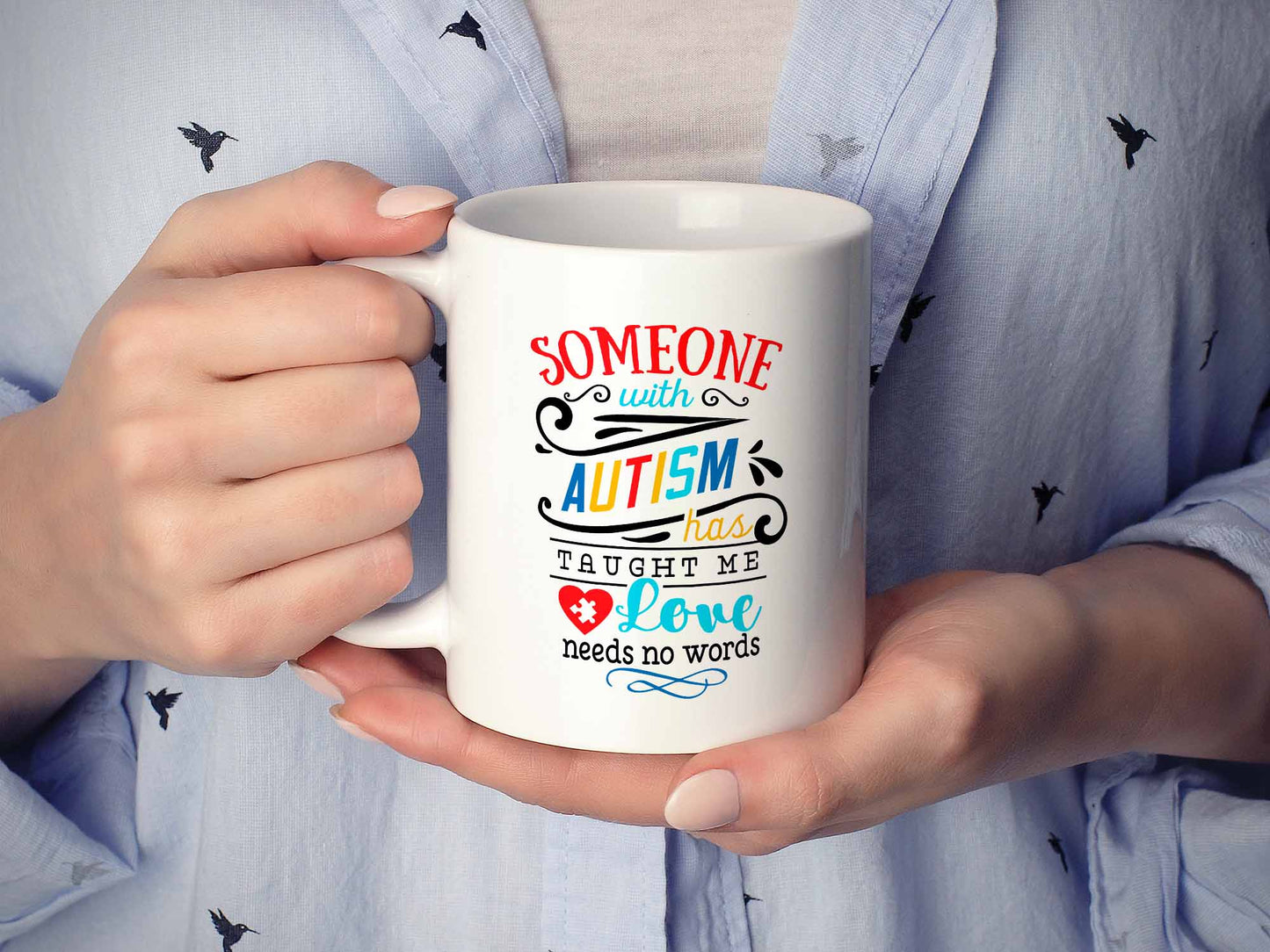 Someone With Autism Coffee Mug