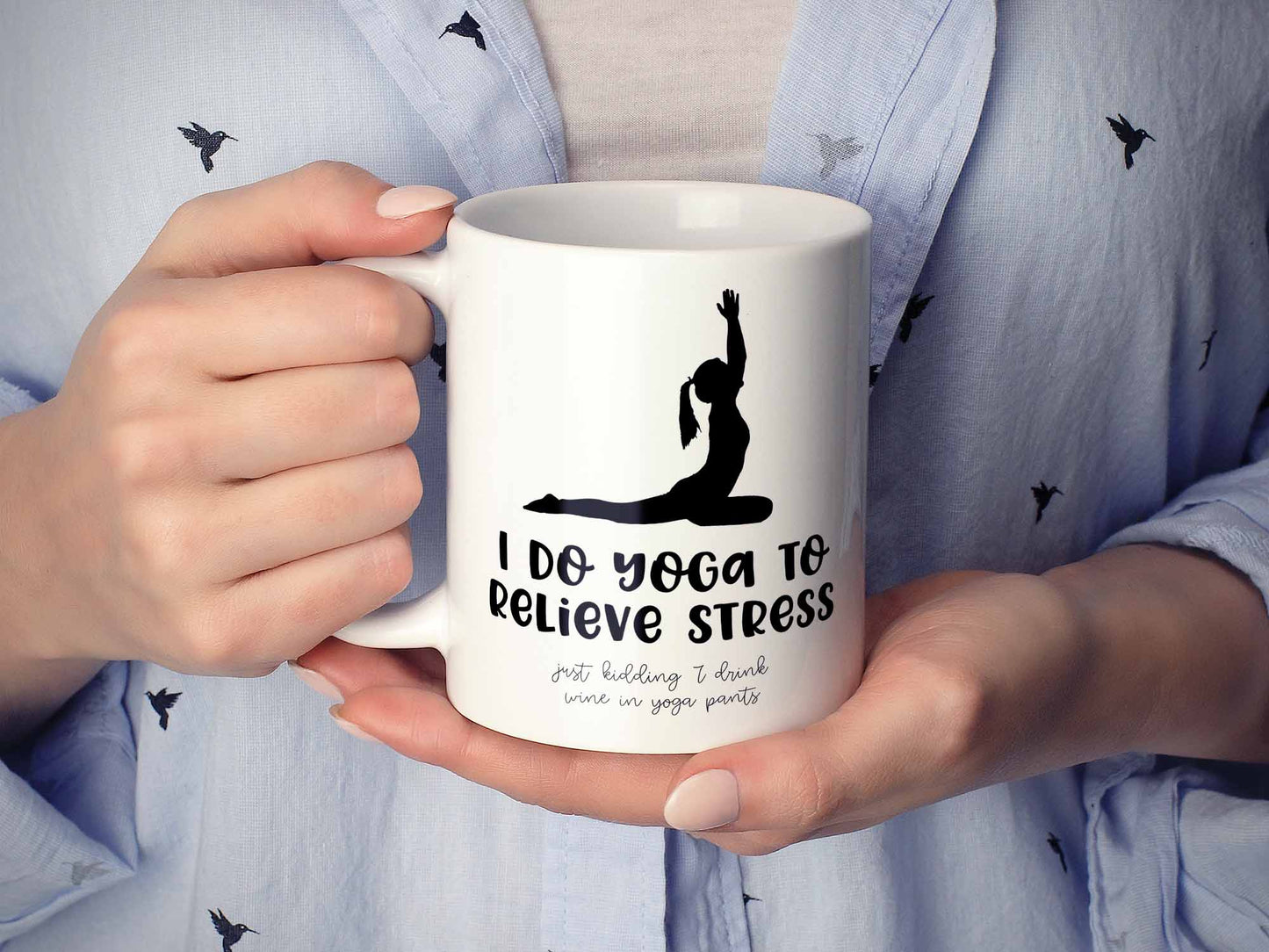 I Do Yoga Coffee Mug