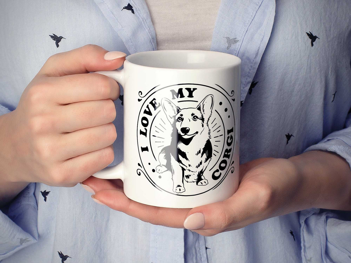 I Love My Corgi Coffee Mug