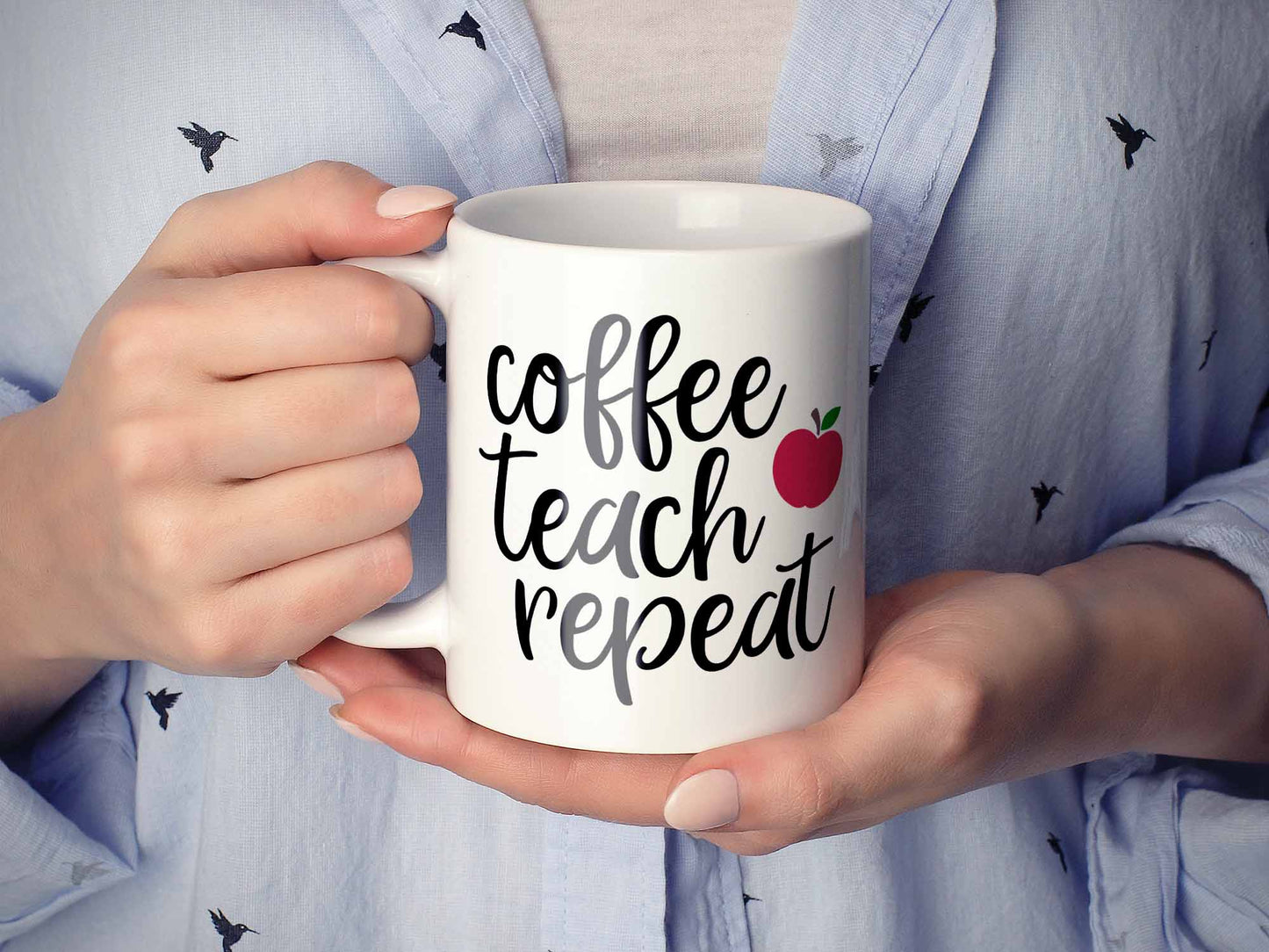 Coffee Teach Repeat Coffee Mug