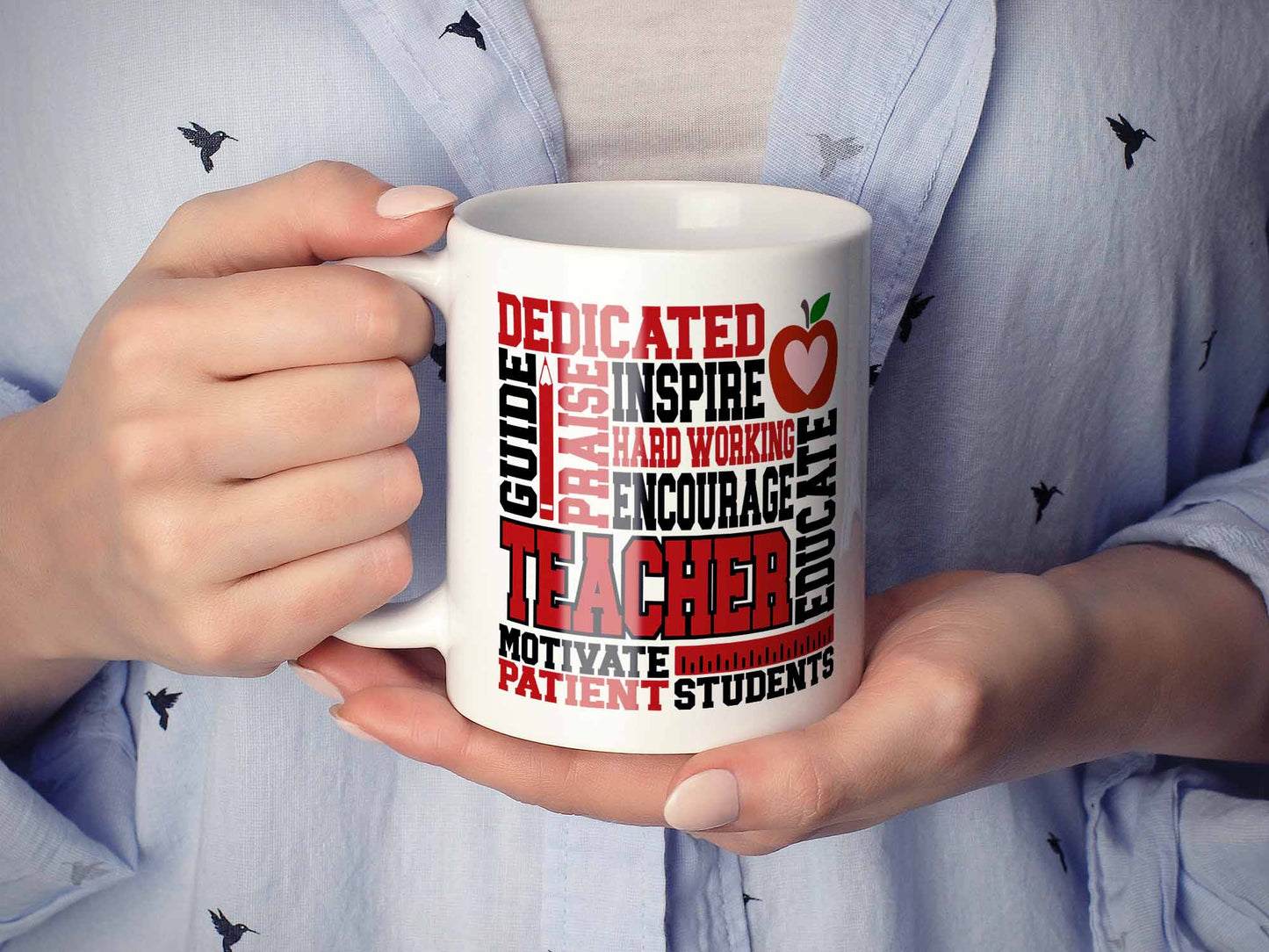 Teacher Subway Art Coffee Mug