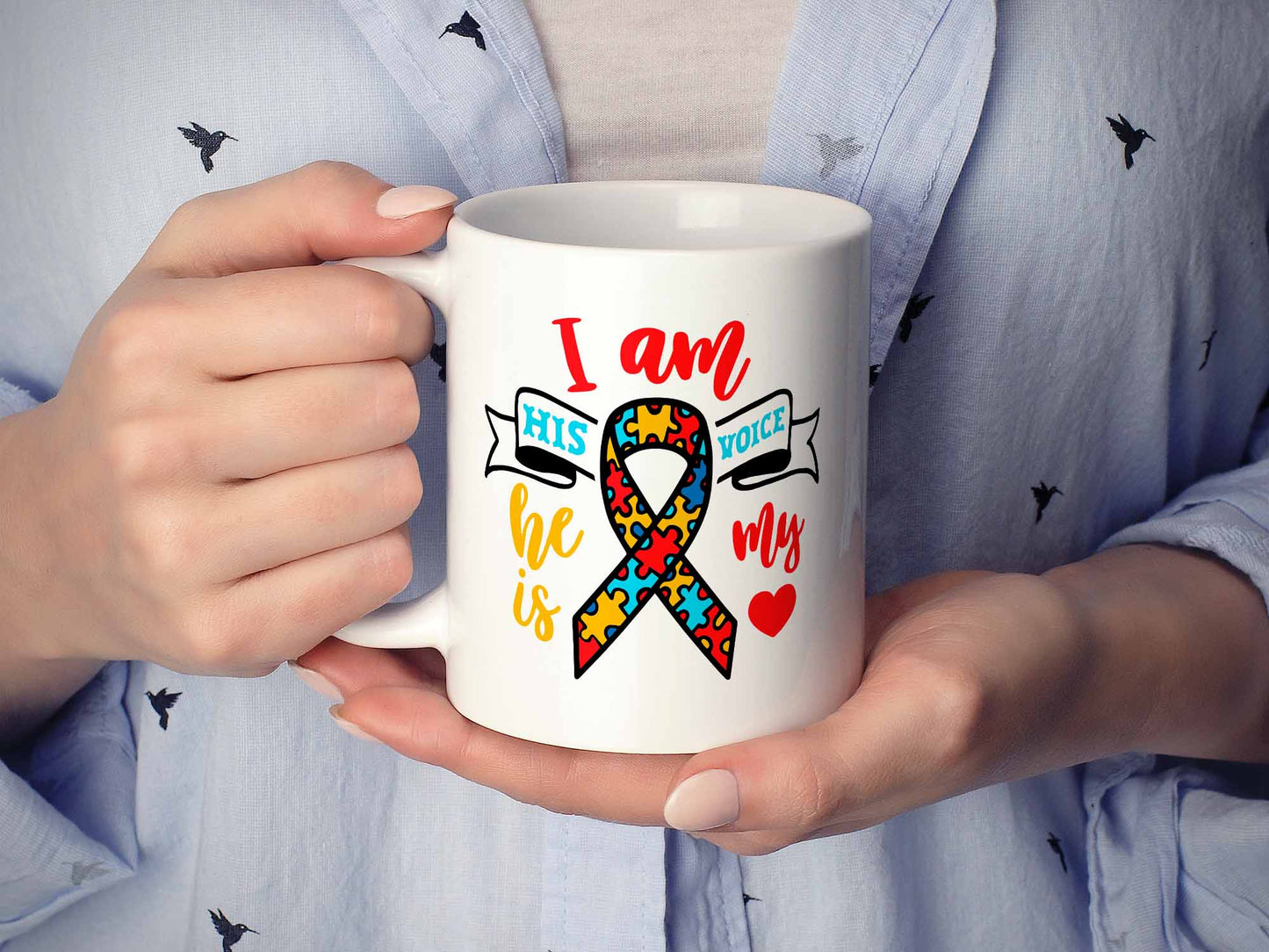I Am His Voice Coffee Mug
