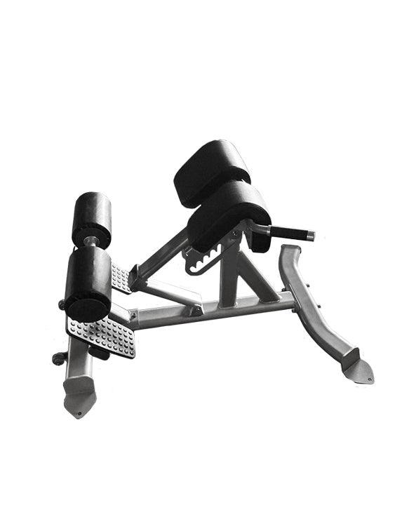 Back Extension Bench - Muscle D Fitness - Premium Upholstery Lower Back, Roman Chair