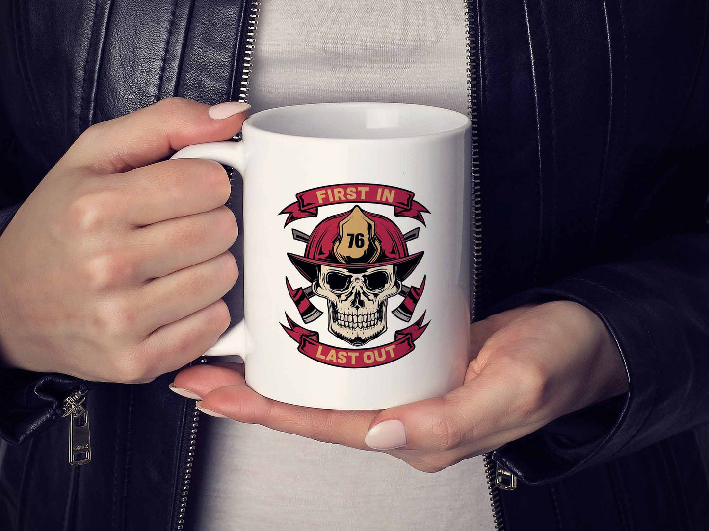 First In Last Out Coffee Mug
