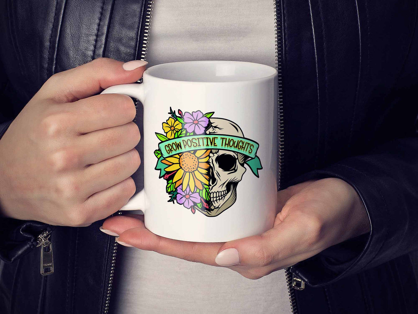 Grow Positive Thoughts Coffee Mug
