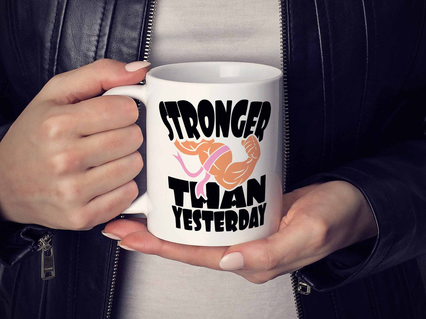 Stronger than Yesterday Coffee Mug