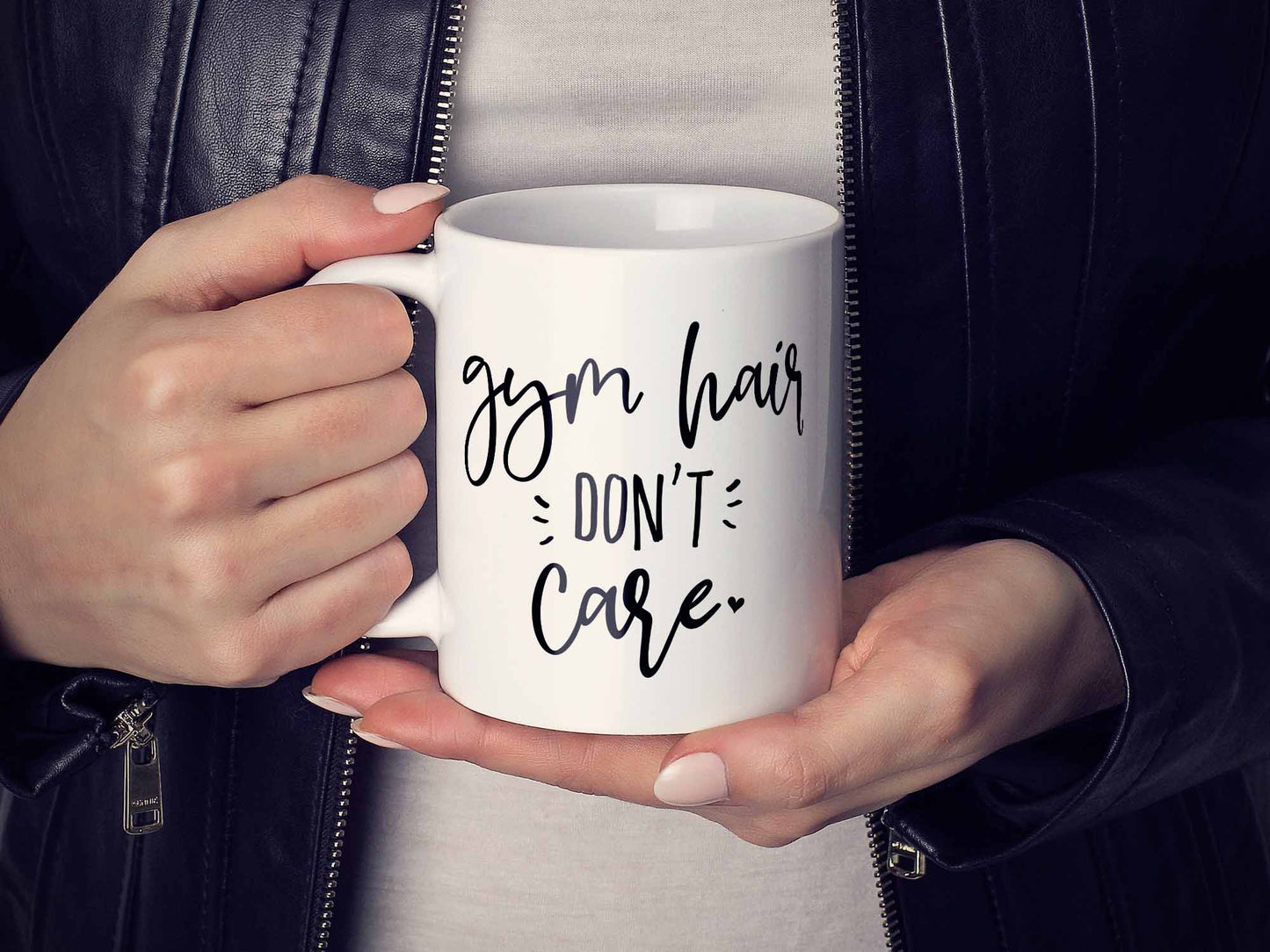 Gym Hair Don't Care Coffee Mug