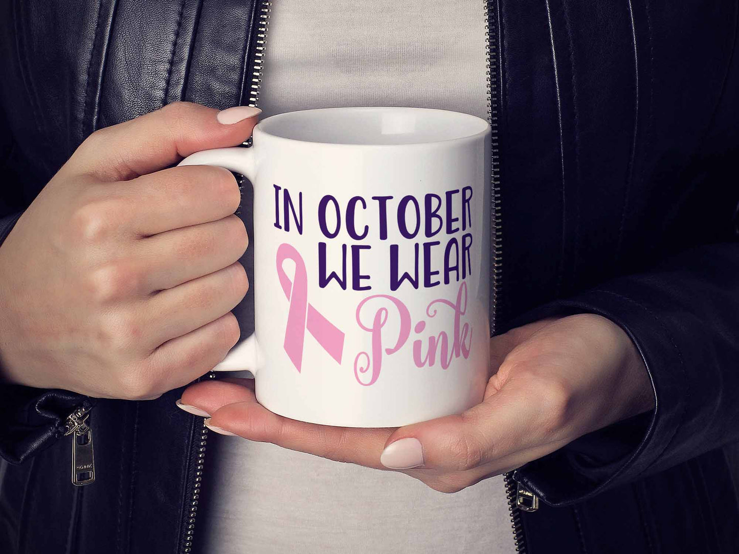 We Wear Pink Coffee Mug