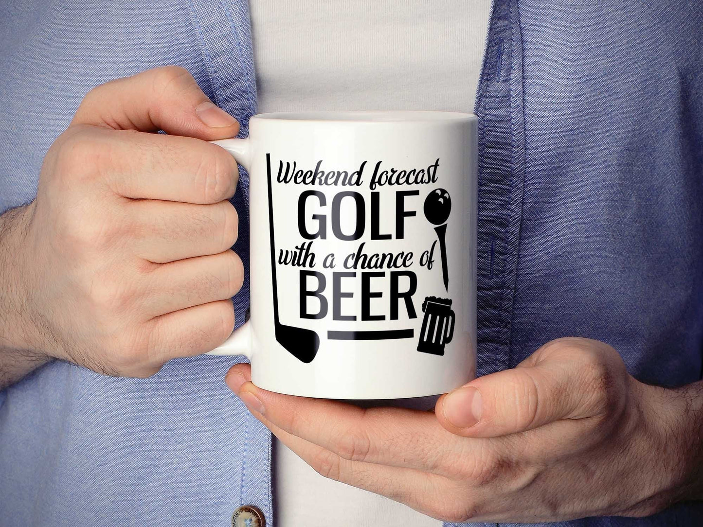 Golf Forecast Coffee Mug