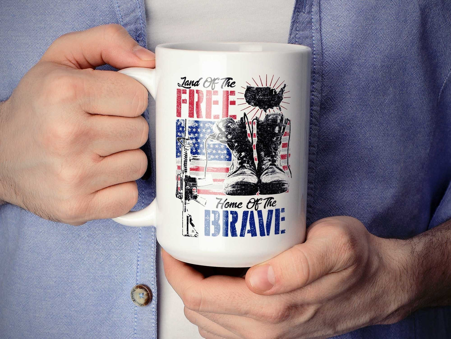 Home of the Brave Coffee Mug