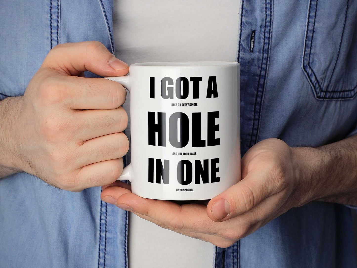Hole in One Coffee Mug