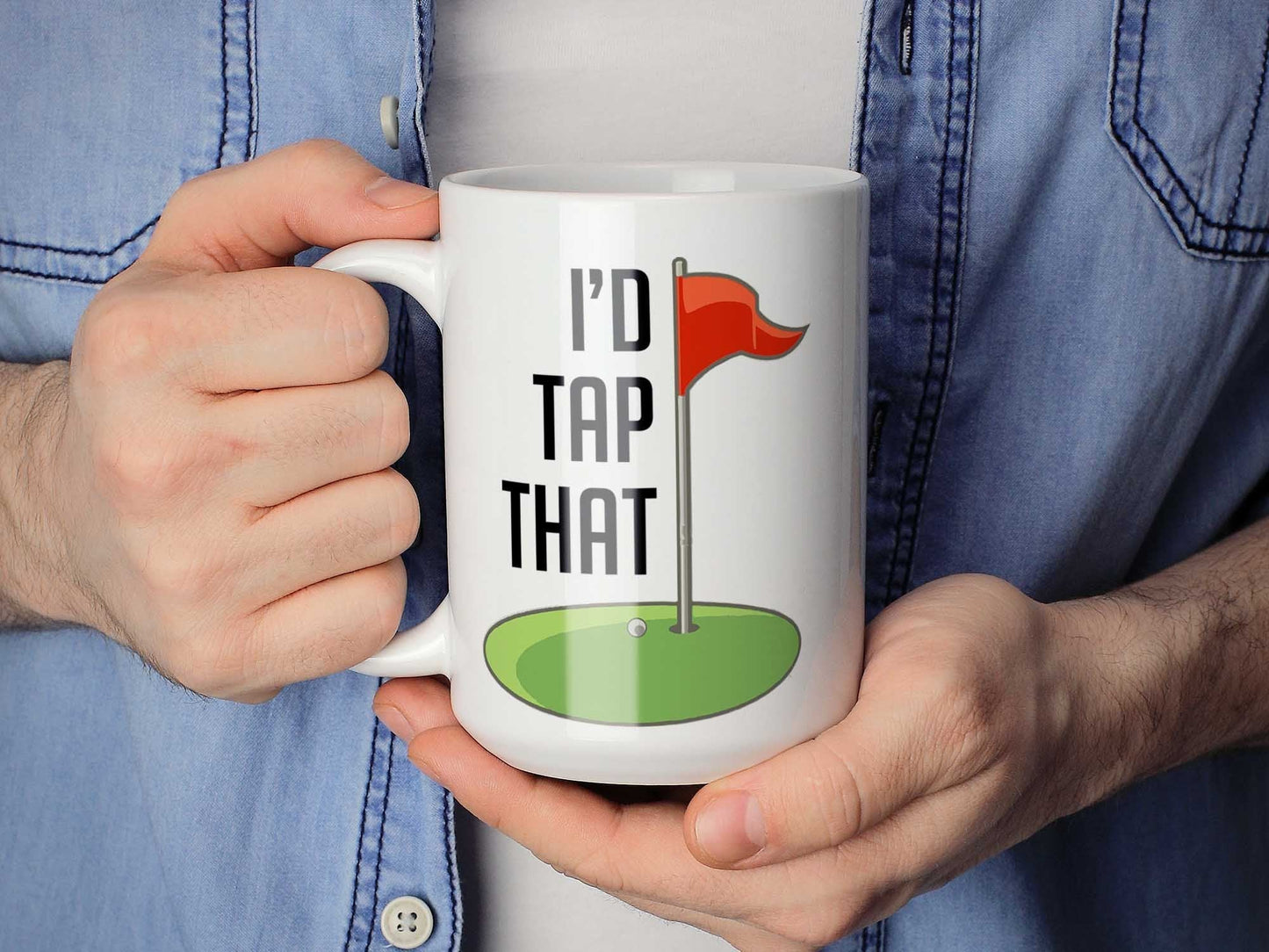 I'd Tap That Golf Coffee Mug