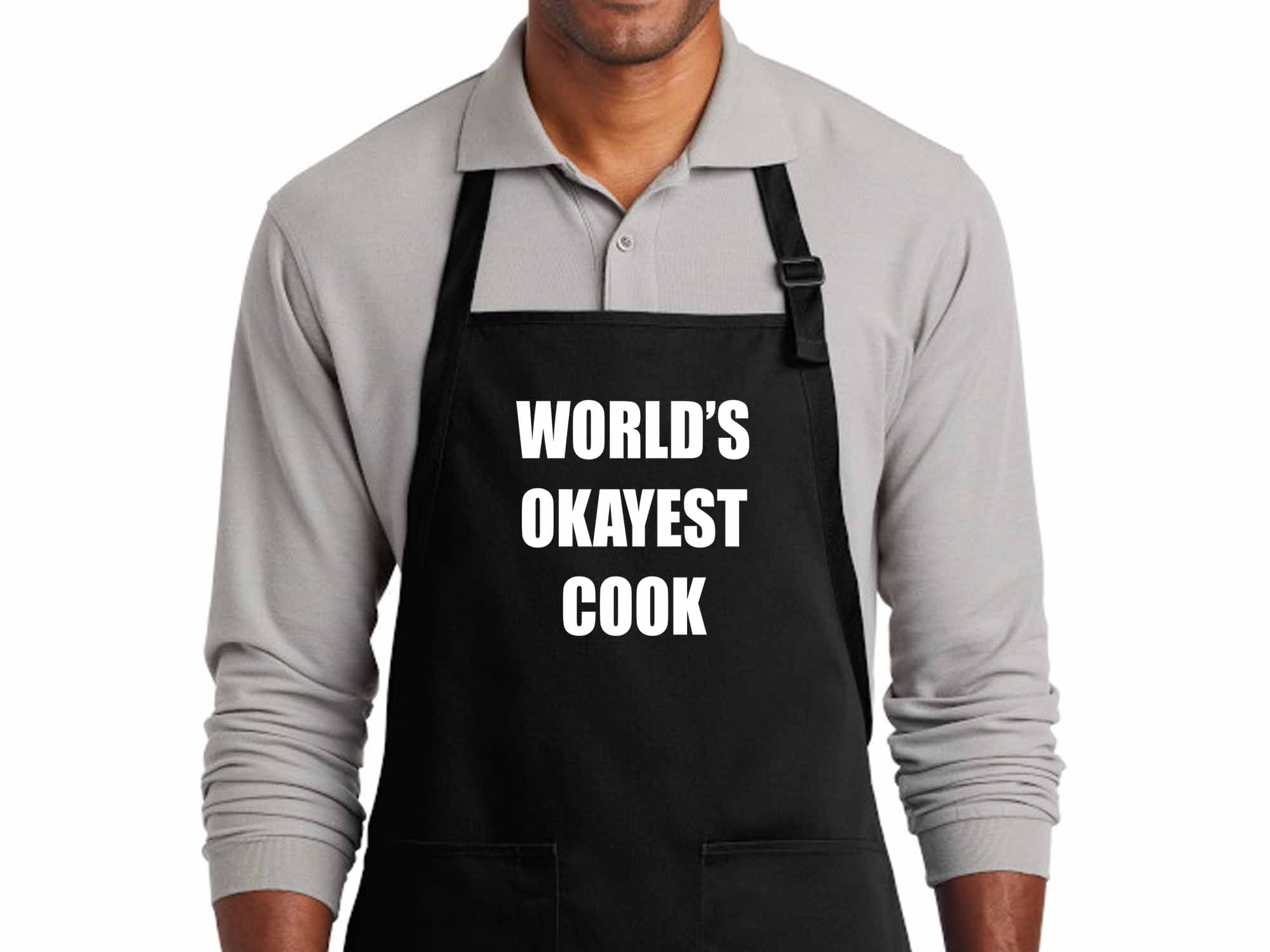World's Okayest Cook Apron