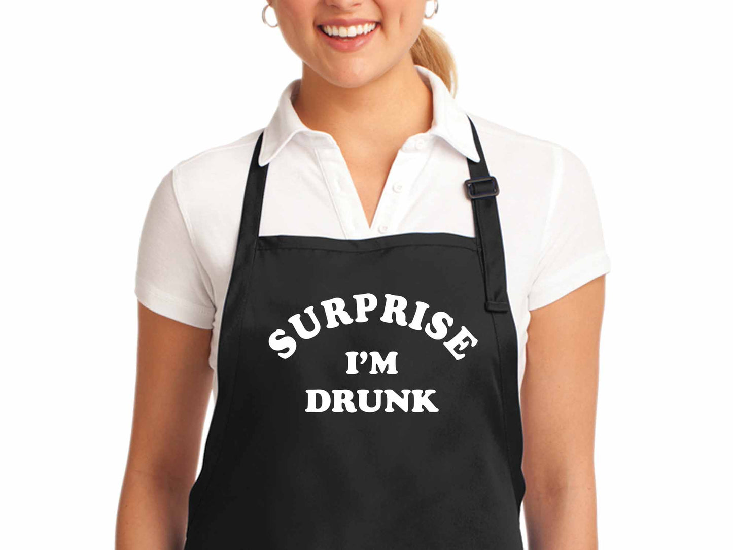Surprise I'm Drunk Apron